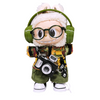 Labubu Camouflage Streetwear Outfit Set 15cm & 17cm  - Applicable to Ver. 1 & Ver. 2& Ver. 3 (Clothes Only)