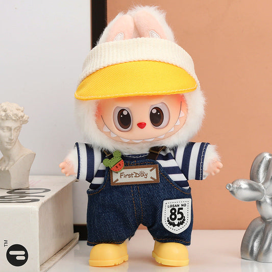 Labubu Spring Picnic Party Outfit Set 17cm - Applicable to Ver. 1 & Ver. 2& Ver. 3 (Clothes Only)