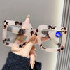 Large Square Anti-Blue Light Foldable Reading Glasses for Presbyopia