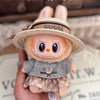 POP MART The Monsters Labubu Fashion Dress - Cat Top+ Skirt + Straw Hat