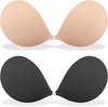 HaloAllure Adhesive Bra Invisible Sticky Strapless Push up Backless Reusable Silicone Covering Nipple Bras