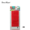 DeceMars  Colored Eyelash Extension 16lines One Tray Mixed Color Curl D