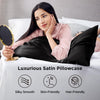 HaloAllure Silky Cooling Pillowcases Luxury Cooling Pillowcases – Silky Smooth Comfort