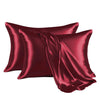 HaloAllure Silky Cooling Pillowcases Luxury Cooling Pillowcases – Silky Smooth Comfort