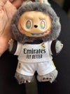 Labubu Plush Doll Soccer Outfit Set – Sport Inspired Custom Clothing for Collectible Toys