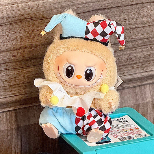 Labubu Sitting Party Clothes Doll Accessories Outfit - Applicable to Ver. 1 & Ver. 2& Ver. 3 (Clothes Only)