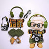 Labubu Camouflage Streetwear Outfit Set 15cm & 17cm  - Applicable to Ver. 1 & Ver. 2& Ver. 3 (Clothes Only)
