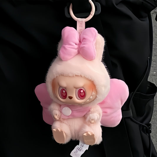 Labubu Sitting Party Bowknot 17cm Outfit - Applicable to ver 1 and ver 2 (Clothes Only)