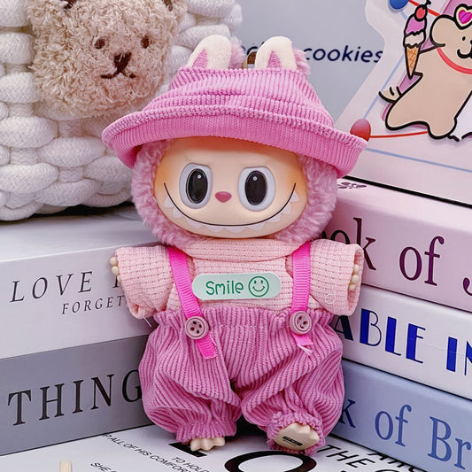Labubu Clothes Doll Accessories 17cm Outfit - Applicable to ver 1 and ver 2 (Clothes Only)