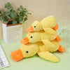 Squeaky Plush Duck Dog Chew Toy Durable Interactive Companion for Teething & Play