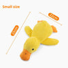 Squeaky Plush Duck Dog Chew Toy Durable Interactive Companion for Teething & Play