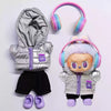 Winter New Labubu Doll Down Jacket | 1/2/3 Gen Replacement Outfit for Labubu Vinyl Blind Box Doll