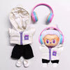 Winter New Labubu Doll Down Jacket | 1/2/3 Gen Replacement Outfit for Labubu Vinyl Blind Box Doll