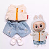 Winter New Labubu Doll Down Jacket | 1/2/3 Gen Replacement Outfit for Labubu Vinyl Blind Box Doll