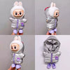 Winter New Labubu Doll Down Jacket | 1/2/3 Gen Replacement Outfit for Labubu Vinyl Blind Box Doll