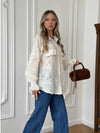 Women's Lightweight UV Protection Oversized Shirt Jacket