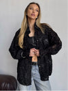 Women's Lightweight UV Protection Oversized Shirt Jacket