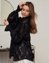 Women's Lightweight UV Protection Oversized Shirt Jacket