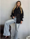 Women's Lightweight UV Protection Oversized Shirt Jacket