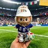 Labubu Plush Doll Soccer Outfit Set – Sport Inspired Custom Clothing for Collectible Toys