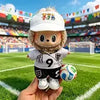 Labubu Plush Doll Soccer Outfit Set – Sport Inspired Custom Clothing for Collectible Toys
