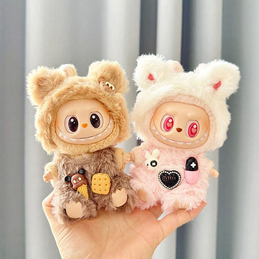 POP MART The Monsters Labubu Fashion Dress - Plush Bear Outfit