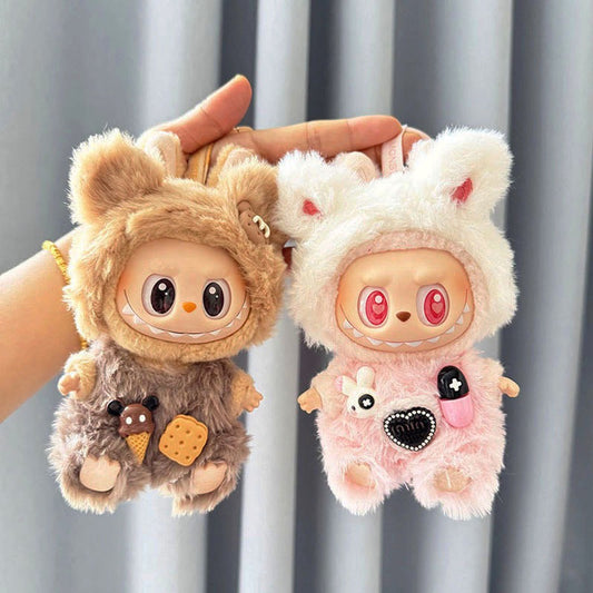 POP MART The Monsters Labubu Fashion Dress - Plush Bear Outfit