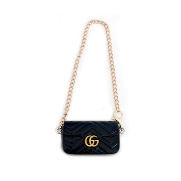 POP MART The Monsters Labubu Fashion Dress - Labubu Gucci Style Black Bag