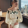 Lorenza | Bloemenpatroon Blouse